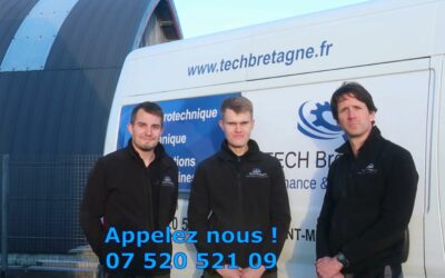 L’équipe de Tech Bretagne, maintenance et optimisation